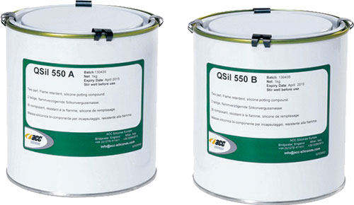 QSIL 550 warmtegeleidend siliconen ingietrubber